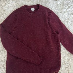 Cute Maroon Fall Sweater! 🍂